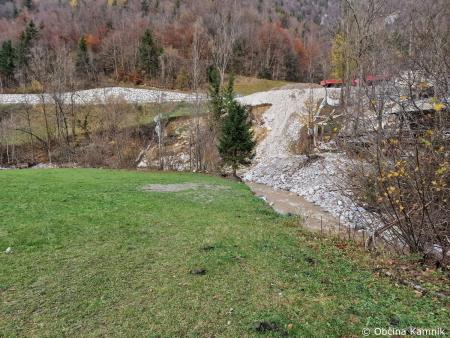 Sanacija vodotokov in hudournikov na Žagi (1)